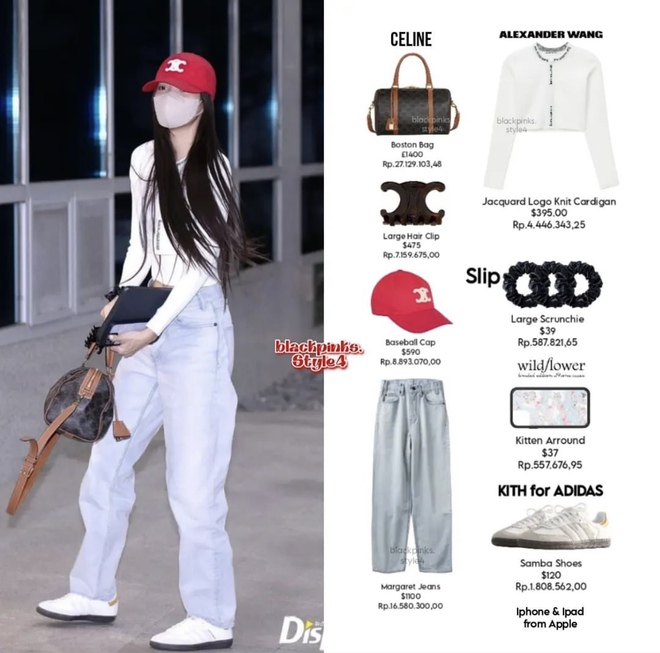 Bóc giá outfit BLACKPINK đến Việt Nam: Jisoo là “đại gia ngầm” với set đồ hơn 360 triệu, Rosé giản dị bất ngờ - Ảnh 1.