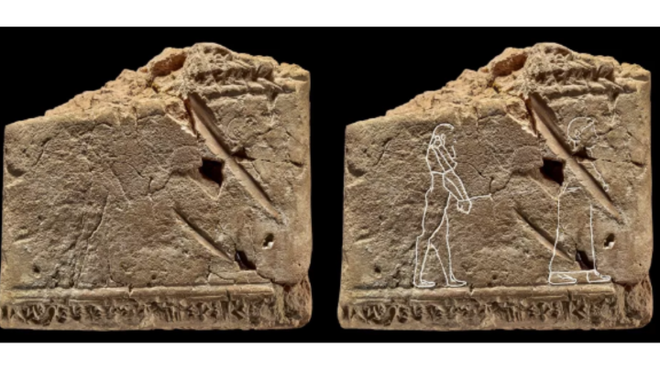Bức tranh ma sớm nhất được tìm thấy trên tấm bảng trừ tà ở Babylon - Ảnh 1.