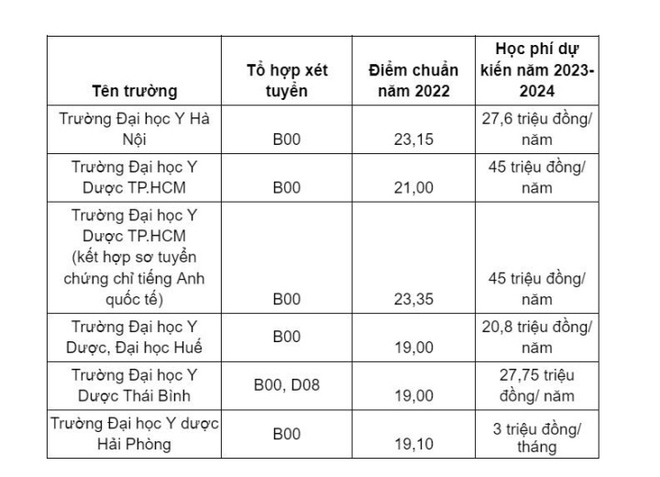 Thí sinh 25 điểm muốn vào trường y, dược đừng bỏ qua những ngành học này - Ảnh 2.