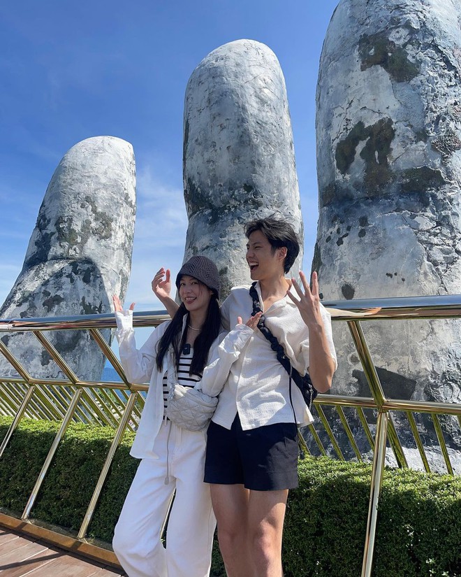 Người thừa kế đời thực của Lừa Đểu Gặp Lừa Đảo khoe ảnh vi vu Đ&agrave; Nẵng c&ugrave;ng bạn g&aacute;i hotgirl - Ảnh 2.