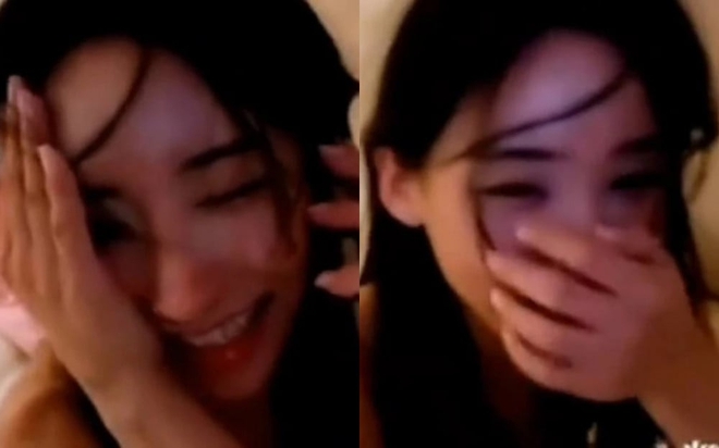 Qu&aacute; say xỉn, nữ streamer c&oacute; h&agrave;nh động g&acirc;y tranh c&atilde;i, c&ograve;n th&aacute;ch thức người xem - Ảnh 1.