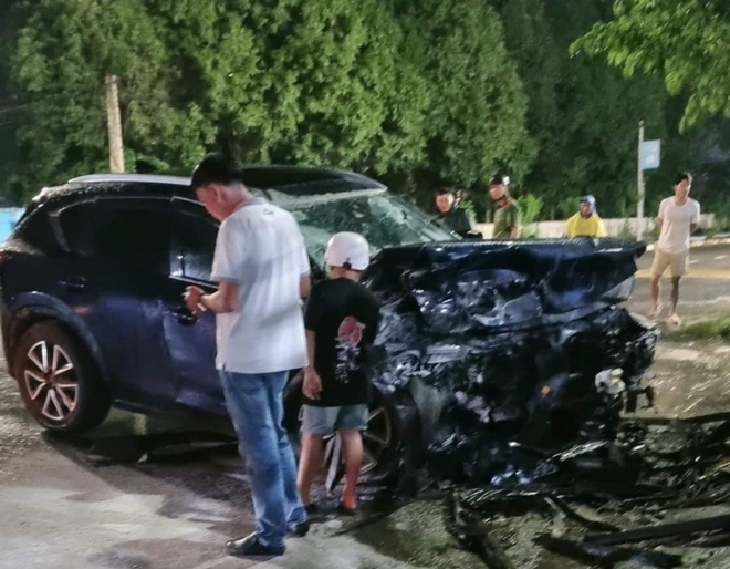 Trưởng công an xã ở Bình Thuận tử vong vì tai nạn giao thông - Ảnh 1.