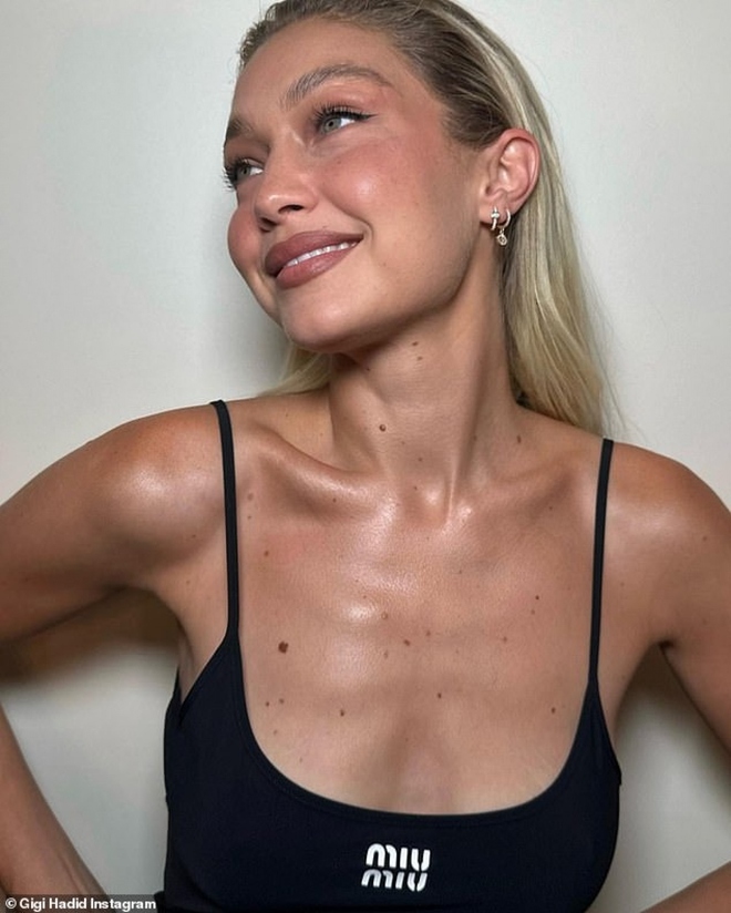 Gigi Hadid rạng rỡ sau b&ecirc; bối bị bắt v&igrave; t&agrave;ng trữ cần sa - Ảnh 3.