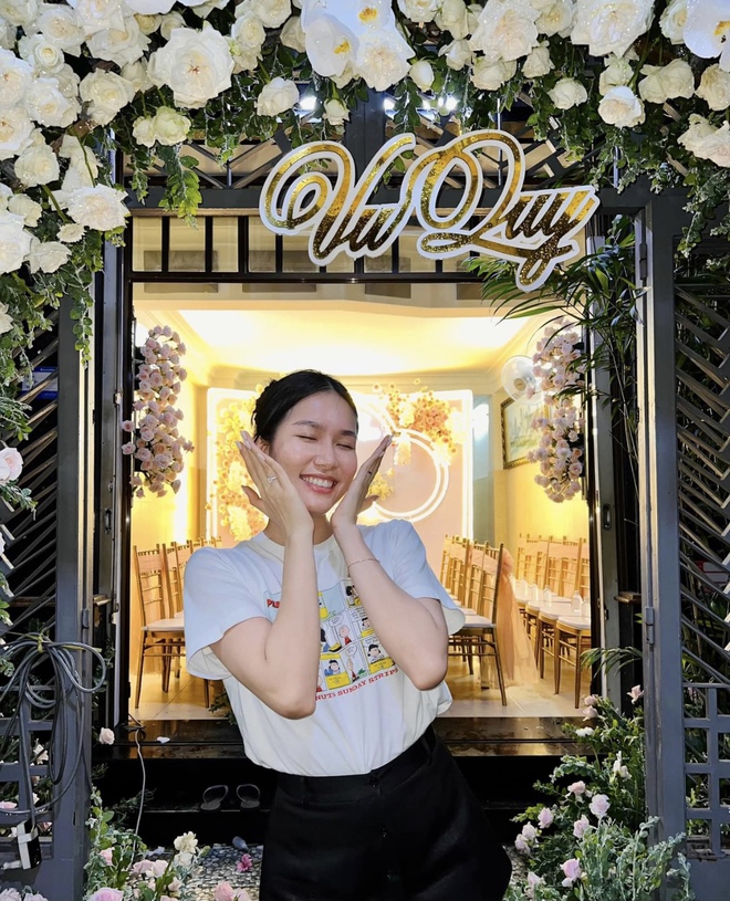 &Aacute; hậu Phương Anh lộ diện trước thềm lễ gia ti&ecirc;n - Ảnh 2.