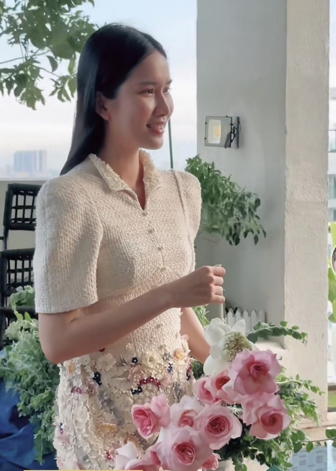 &Aacute; hậu Phương Anh lộ diện trước thềm lễ gia ti&ecirc;n - Ảnh 3.