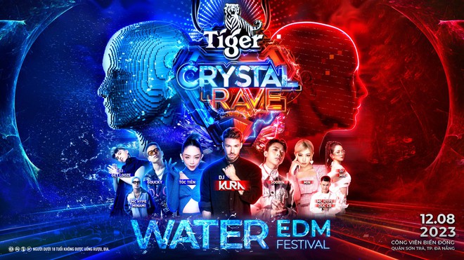 2 ngày trước Tiger Crystal Rave Đà Nẵng: Chuẩn bị “hành trang quẩy té nước”, phá đảo Water EDM Festival lớn nhất năm! - Ảnh 1.