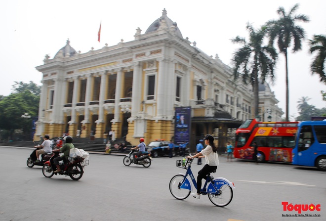 H&agrave; Nội ch&iacute;nh thức vận h&agrave;nh trạm xe đạp c&ocirc;ng cộng - Ảnh 14.