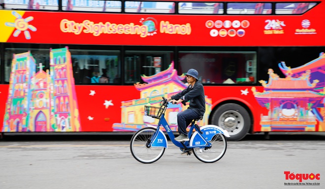 Hà Nội chính thức vận hành trạm xe đạp công cộng - Ảnh 13.