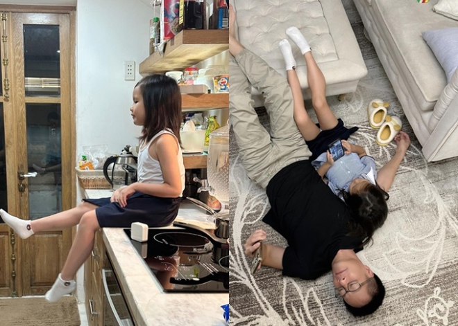 Những nh&oacute;c tỳ nh&agrave; sao Việt được thừa kế đ&ocirc;i ch&acirc;n d&agrave;i từ mẹ - Ảnh 8.