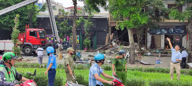 Hà Nội: Nổ lớn tại đường Yên Phụ, nhiều người bị thương - Ảnh 2.