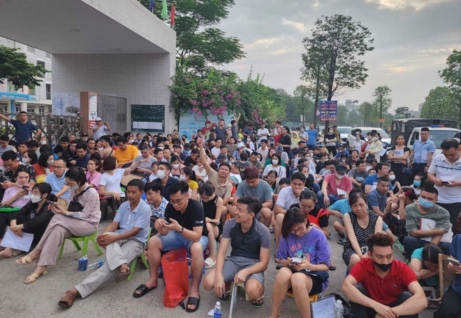 Bộ trưởng GD&ĐT y&ecirc;u cầu H&agrave; Nội kh&ocirc;ng để t&aacute;i diễn cảnh xếp h&agrave;ng nộp hồ sơ xin học - Ảnh 1.
