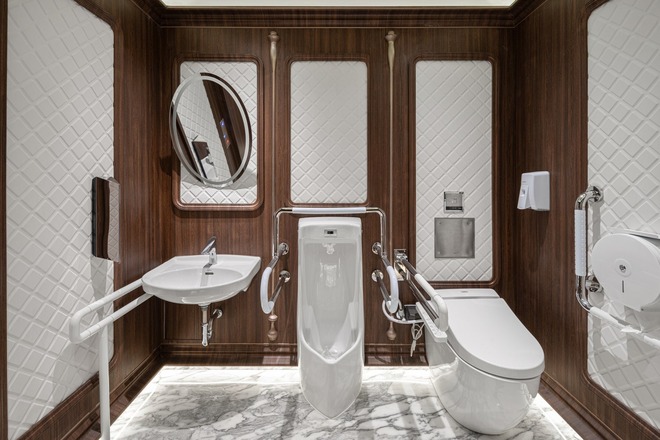 Chiêm ngưỡng nhà vệ sinh công cộng đẹp nhất thế giới, không gian sang trọng hơn cả khách sạn 5 sao - Ảnh 9.
