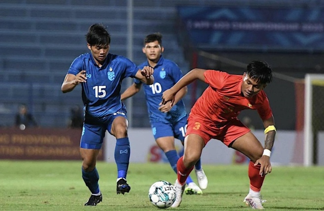 Kết quả U23 Đông Nam Á 2023: U23 Thái Lan xếp sau U23 Campuchia - Ảnh 1.