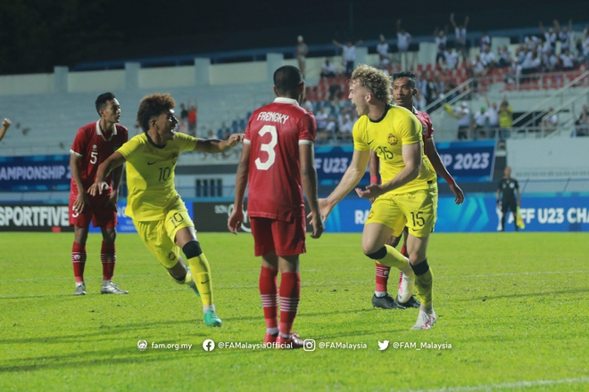 Thua đau U23 Malaysia, U23 Indonesia nguy cơ bị loại từ vòng bảng U23 Đông Nam Á - Ảnh 2.