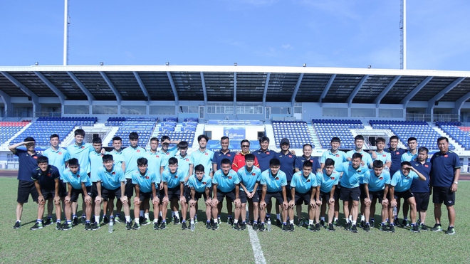 U23 Việt Nam được thi đấu trên mặt cỏ quen thuộc ở giải U23 Đông Nam Á - Ảnh 1.