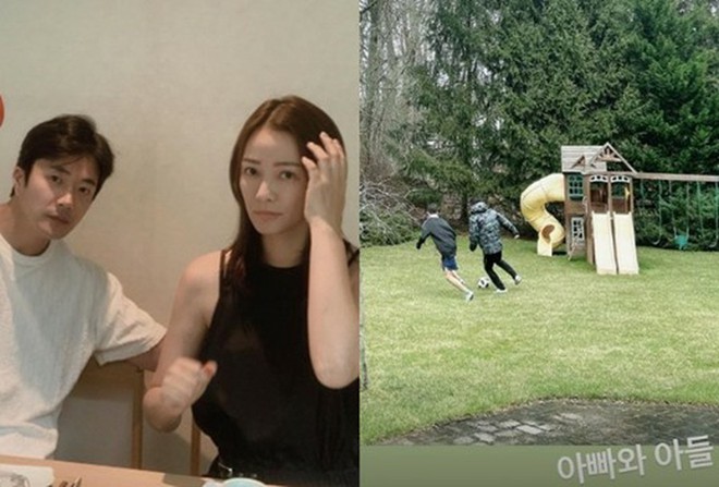 Quý tử 14 tuổi nhà Kwon Sang Woo và Á hậu dâu hụt Samsung gây sốt: Đã cao 1m8 còn có visual không kém idol Kpop - Ảnh 5.