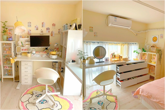 Căn hộ 59m2 sở hữu g&aacute;c lửng v&agrave; c&oacute; c&aacute;ch bố tr&iacute; nội thất rất xinh - Ảnh 7.