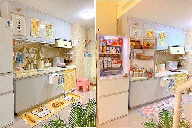 Căn hộ 59m2 sở hữu g&aacute;c lửng v&agrave; c&oacute; c&aacute;ch bố tr&iacute; nội thất rất xinh - Ảnh 2.