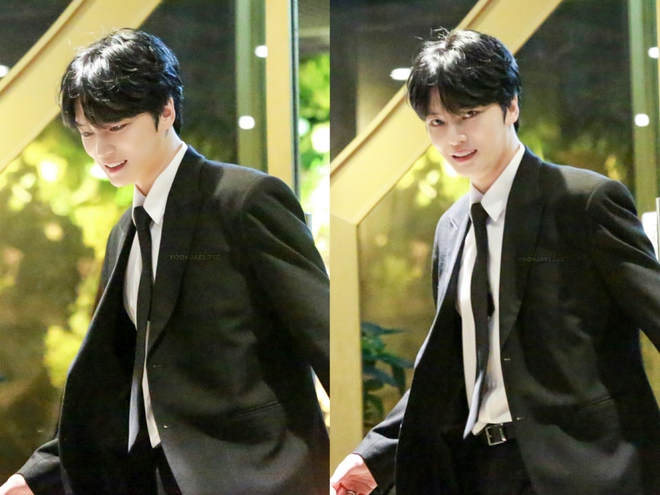 H&ocirc;n lễ t&agrave;i tử H&agrave;n v&agrave; bản sao Jungkook k&eacute;m 18 tuổi: Ch&uacute; rể đắm đuối nh&igrave;n c&ocirc; d&acirc;u, Jaejoong bắt được hoa cưới giữa d&agrave;n sao - Ảnh 11.