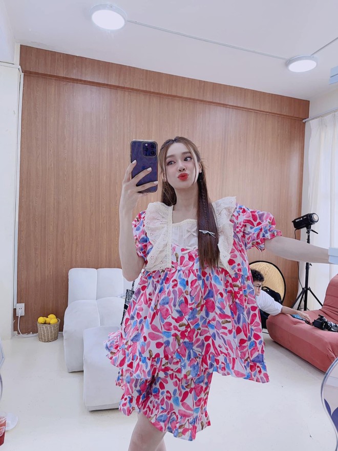 Nh&atilde; Phương khoe nhan sắc xinh đẹp khi mang bầu th&aacute;ng thứ 7 nhưng g&acirc;y lo lắng v&igrave; 1 điểm - Ảnh 2.