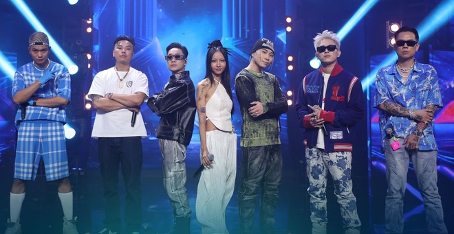 8 thí sinh vào chung kết Rap Việt - Ảnh 1.