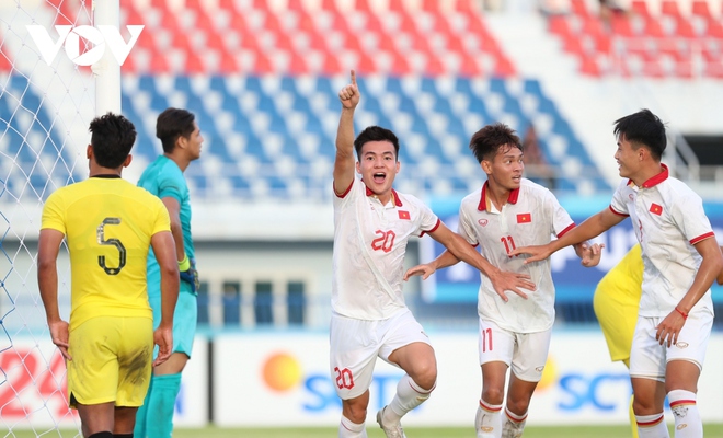 U23 Việt Nam hẹn U23 Th&aacute;i Lan ở chung kết U23 Đ&ocirc;ng Nam &Aacute; 2023 - Ảnh 9.