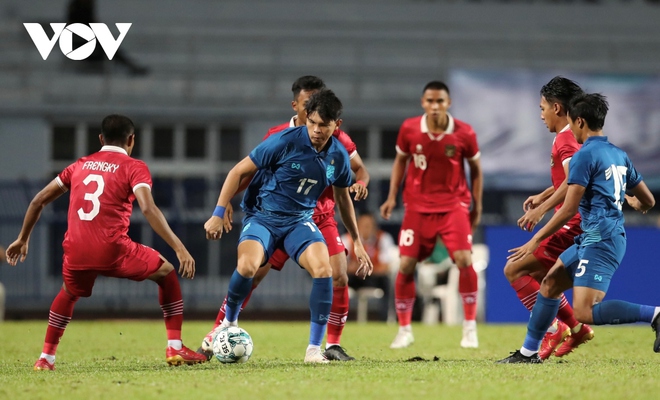 Thắng đậm U23 Thái Lan, U23 Indonesia gặp U23 Việt Nam chung kết - Ảnh 1.