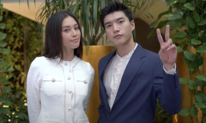 Tiểu Vy được d&agrave;n sao gh&eacute;p cặp đẩy thuyền với HIEUTHUHAI, đỏ mặt e thẹn khi được nam rapper l&agrave;m điều n&agrave;y - Ảnh 4.