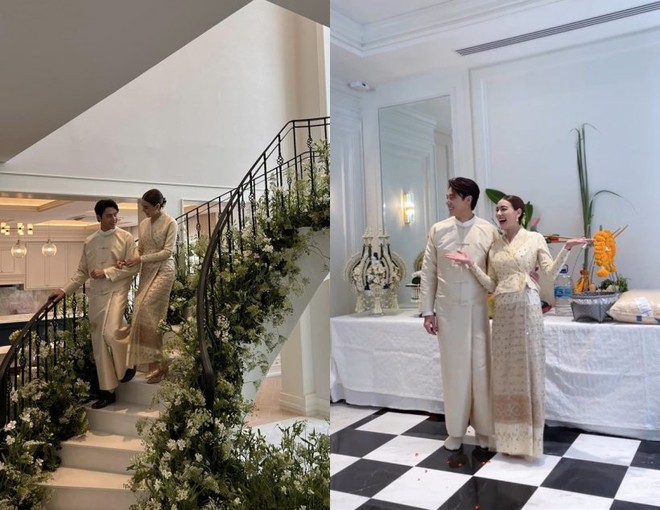 Khoảnh khắc cực hot trong lễ đính hôn của Mark Prin - Kimmy: Chú rể và cô dâu ngọt ngào như phim, hé lộ không gian tổ ấm triệu USD - Ảnh 10.