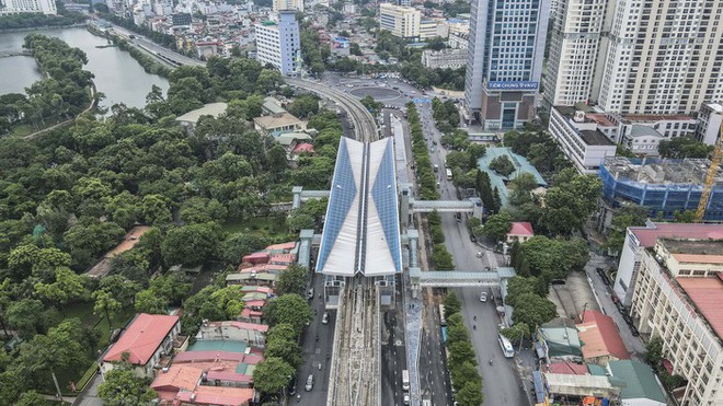 Cận cảnh nhà ga dự án đường sắt đô thị Nhổn - Ga Hà Nội hoàn thành 99,54% - Ảnh 18.