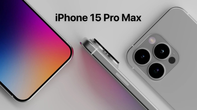 iPhone 15 Pro Max có nâng cấp khiến iPhone 14 lu mờ, ngoại hình không chỉ sang còn xịn hơn trông thấy - Ảnh 1.