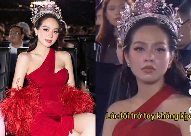 Hoa hậu Vbiz khổ t&acirc;m mỗi khi l&ecirc;n s&oacute;ng: Camera lia tới l&agrave; c&oacute; biểu cảm lạ, sơ hở l&agrave; bị d&igrave;m! - Ảnh 6.