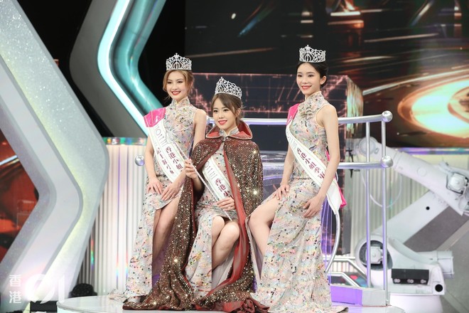 Sắc vóc cô gái 21 tuổi phá vỡ lời nguyền để trở thành Hoa hậu Hong Kong 2023 - Ảnh 2.