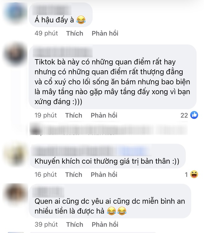 &Aacute; hậu Vbiz bị chỉ tr&iacute;ch v&igrave; c&ocirc;ng khai ủng hộ quan điểm l&agrave;m sugar baby - Ảnh 4.