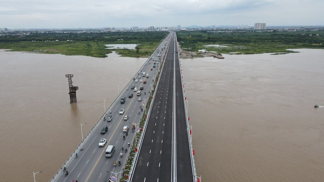Hà Nội: Khánh thành cầu Vĩnh Tuy 2 vượt sông Hồng trị giá hơn 2.500 tỷ đồng - Ảnh 2.