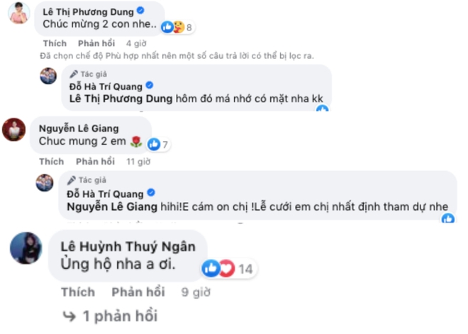 Nam diễn vi&ecirc;n Vbiz th&ocirc;ng b&aacute;o tổ chức đ&aacute;m hỏi với người y&ecirc;u đồng giới, Thu&yacute; Ng&acirc;n v&agrave; d&agrave;n sao Việt ch&uacute;c mừng - Ảnh 3.