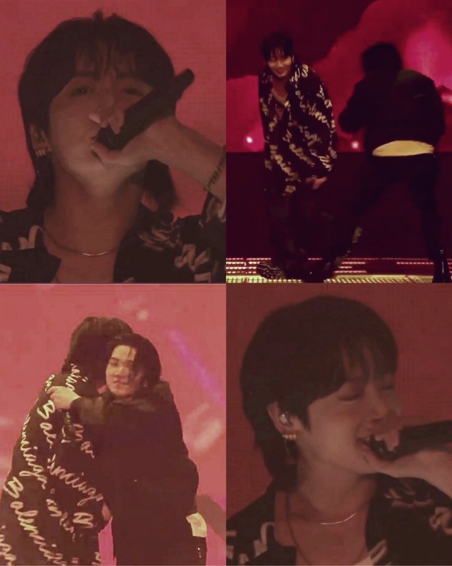 Jung Kook bất ngờ xuất hiện, diễn live Seven “cực cháy” trong concert của Suga dù đang bị ốm - Ảnh 2.