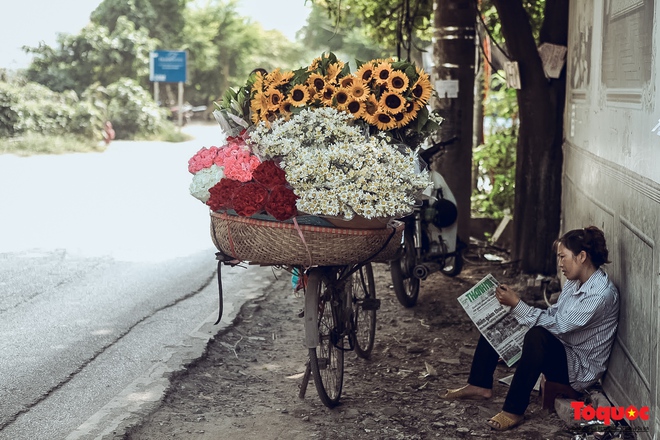 Hà Nội: Những chiếc xe hoa gánh cả trời thương nhớ - Ảnh 13.