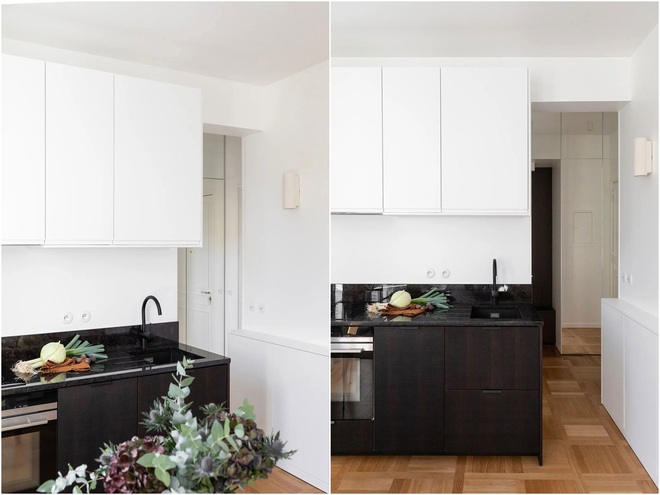 C&aacute;ch thiết kế kh&eacute;o l&eacute;o b&ecirc;n trong căn hộ 25m2 - Ảnh 5.