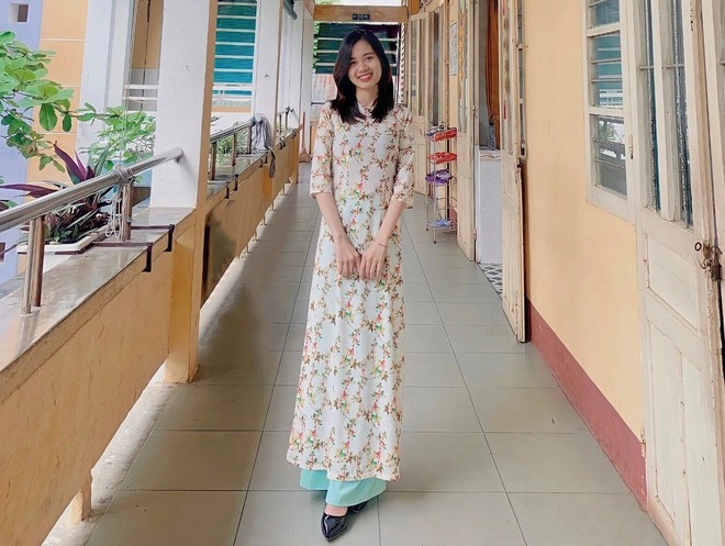 Nữ sinh xứ Nghệ từng bất ngờ nổi tiếng trong kỳ thực tập, giờ ra sao? - Ảnh 1.