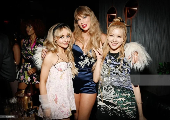 Rosé (BLACKPINK) và Taylor Swift cùng tham gia tiệc khủng ở Mỹ, liệu có hợp  tác cho ra đời siêu phẩm?