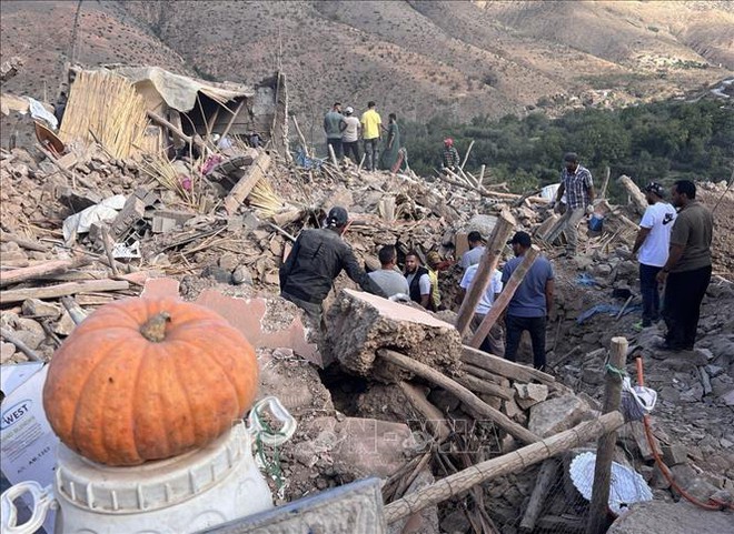 Vụ động đất kinh hoàng tại Maroc: Khoảng 5.000 người thương vong - Ảnh 1.