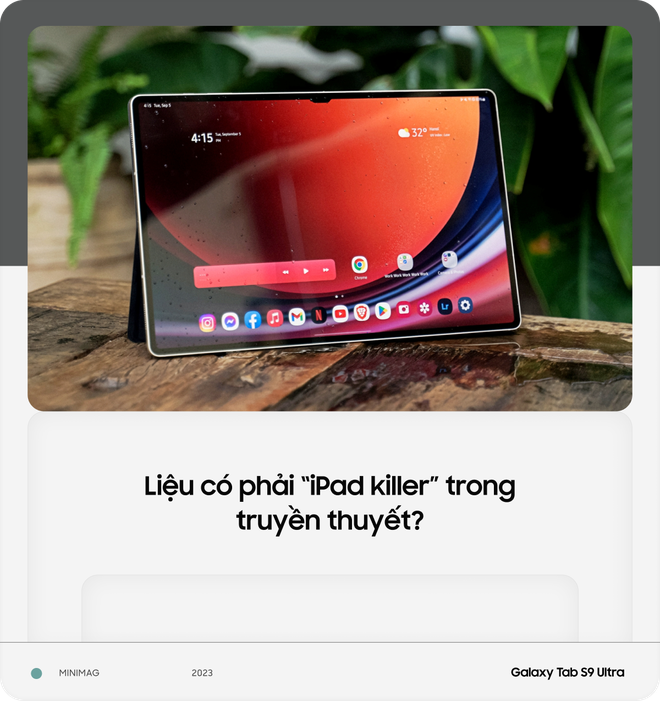 Trải nghiệm thực tế Galaxy Tab S9 Ultra: “iPad killer” là có thật? - Ảnh 23.