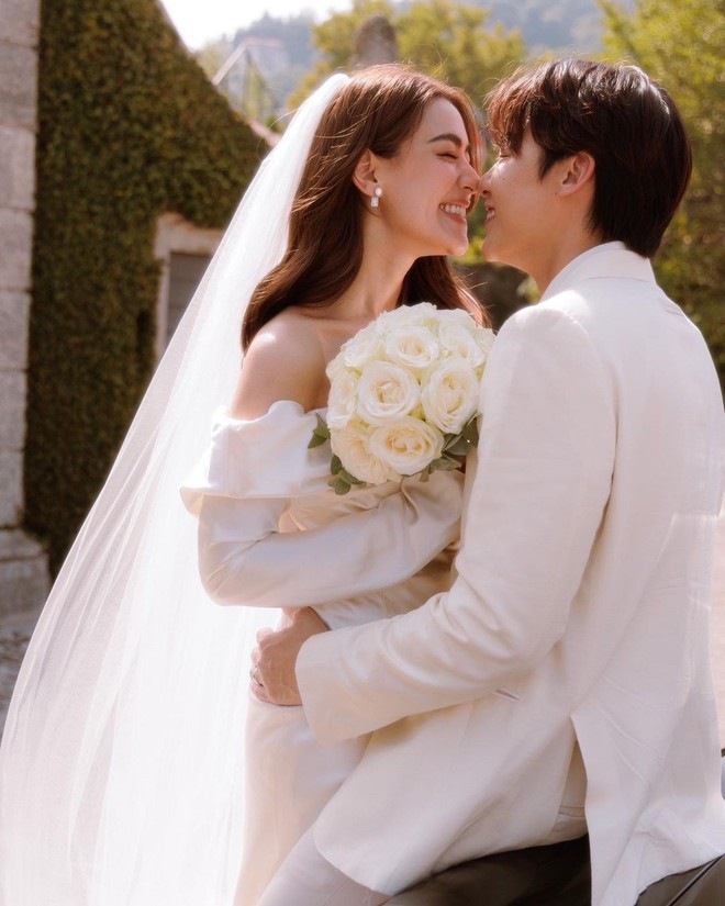 Kimmy tung ảnh cưới ngay trước thềm hôn lễ với Mark Prin, Nadech-Yaya đã sẵn sàng làm phù dâu phù rể cho bạn thân - Ảnh 3.