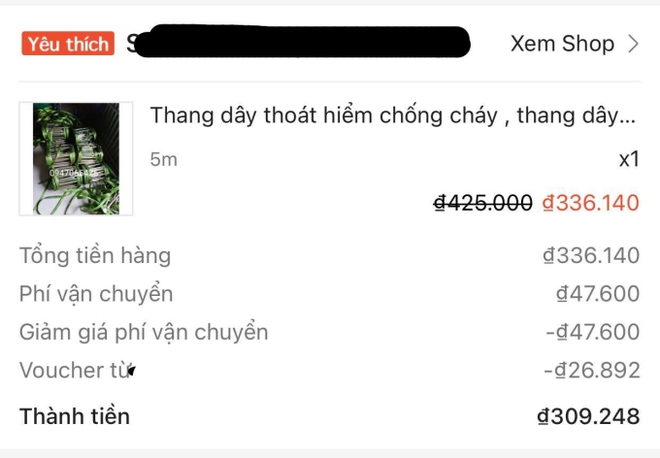 Thang d&acirc;y tho&aacute;t hiểm được người d&acirc;n t&igrave;m mua online: Nơi tăng gi&aacute;, nơi ch&aacute;y h&agrave;ng - Ảnh 8.