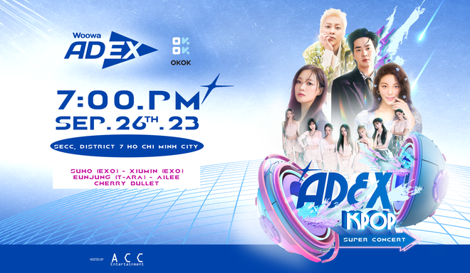 Suho, Xiumin (EXO) cùng loạt sao Kpop đình đám quy tụ tại ADEX KPOP SUPER CONCERT 2023 - Ảnh 4.