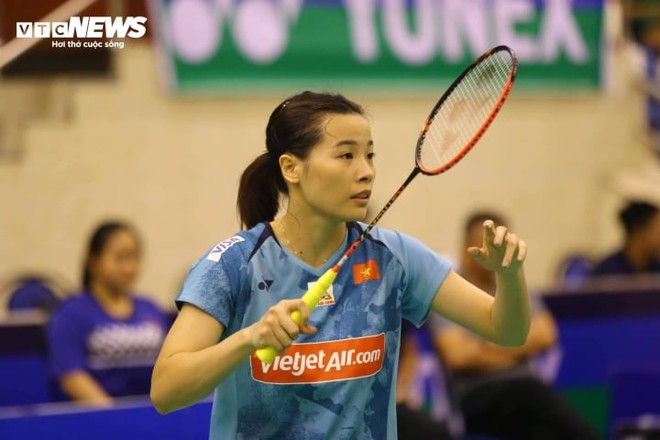 Hạ tay vợt Thái Lan, Thùy Linh vào bán kết Vietnam Open 2023 - Ảnh 1.