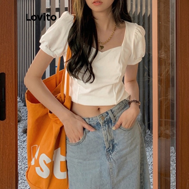 Cách bạn gái U35 của Lee Do Hyun hack tuổi: Tích cực diện quần jeans và áo sáng màu - Ảnh 13.