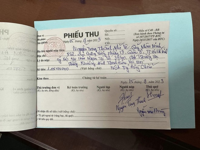 Vợ chồng trẻ đem 1 tỷ đồng hỗ trợ nạn nh&acirc;n vụ ch&aacute;y chung cư mini - Ảnh 2.