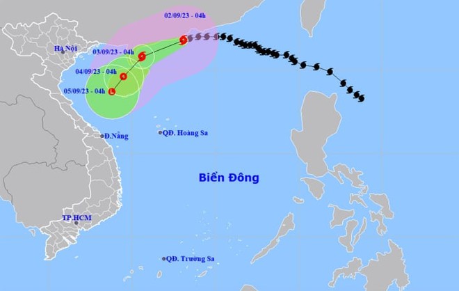 Tin mới nhất về cơn bão số 3 và mưa bão trên biển - Ảnh 1.